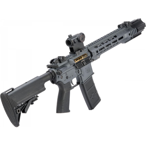 EMG SAI GRY Gen. 2 SBR Forge Style Receiver AEG w/ JailBrake Muzzle and  GATE ASTER Programmable MOSFET (Cerakote Grey) canada